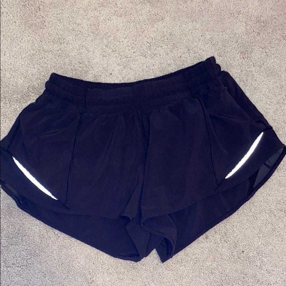 LULULEMON BLACK HOTTY HOT SHORTS 🖤